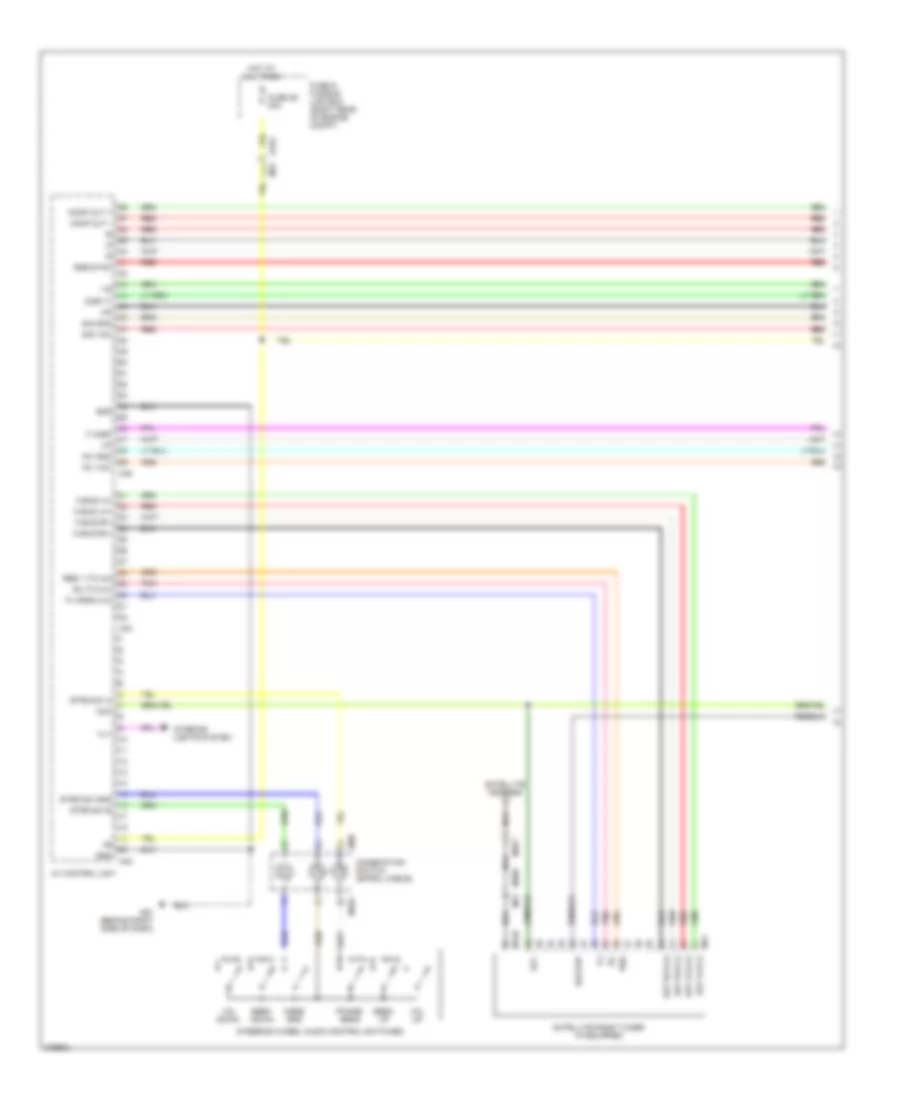 Bose Radio Wiring Diagram without Navigation 1 of 4 for Nissan Pathfinder SV 2012