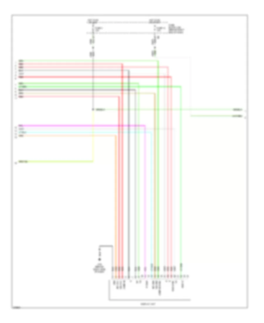Mid Line Radio Wiring Diagram 2 of 3 for Nissan Pathfinder SV 2012