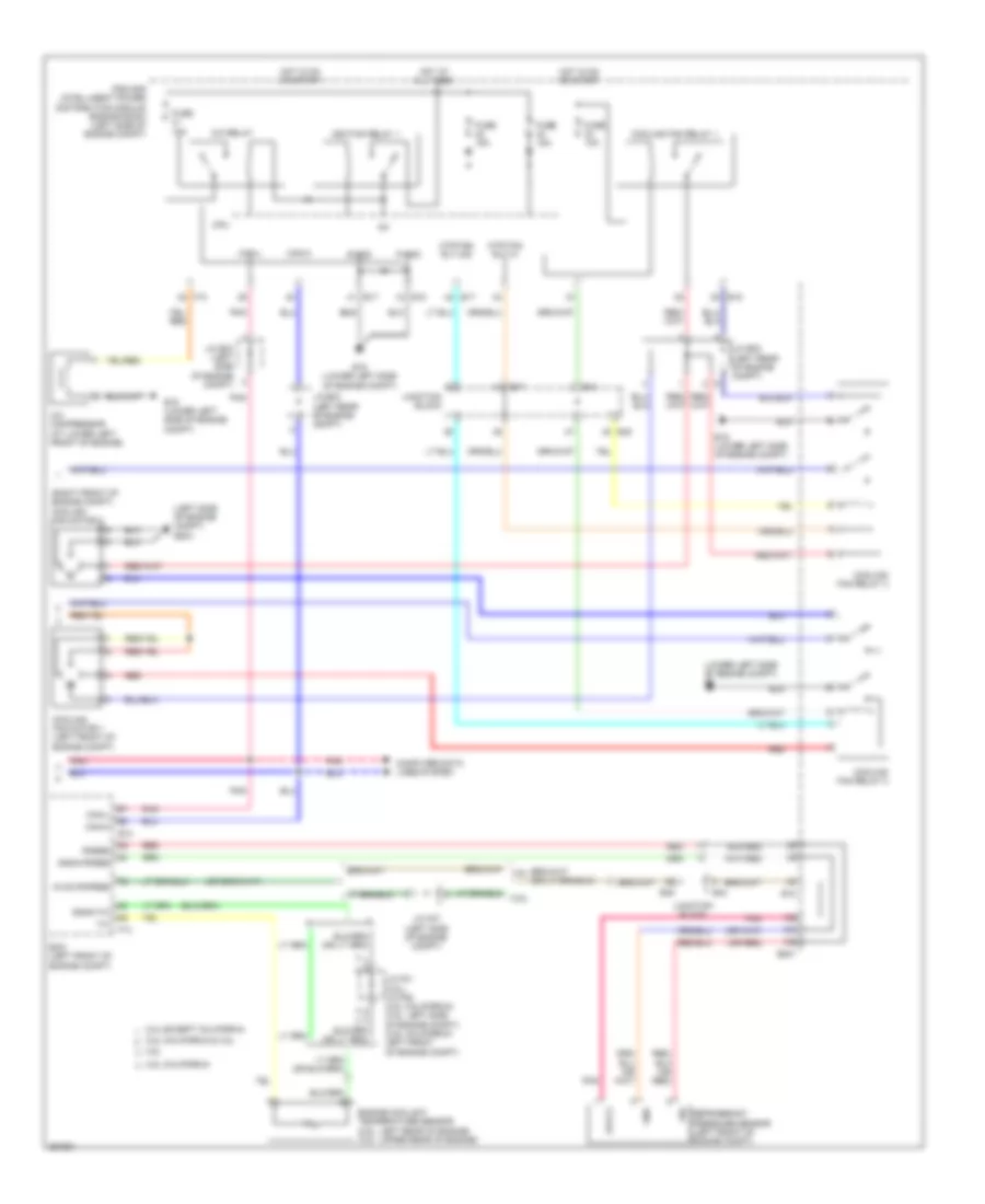 Automatic AC Wiring Diagram (2 of 2) for Nissan Altima 2007