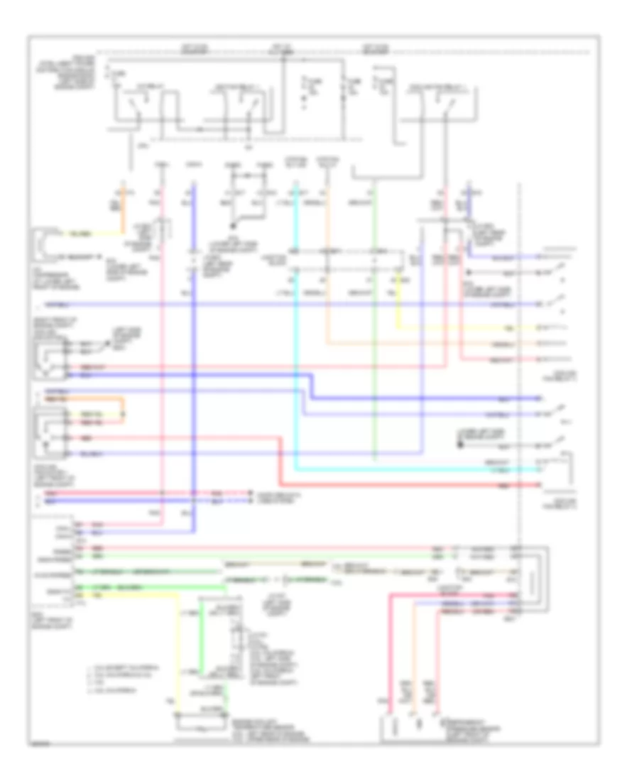 Manual AC Wiring Diagram (2 of 2) for Nissan Altima 2007