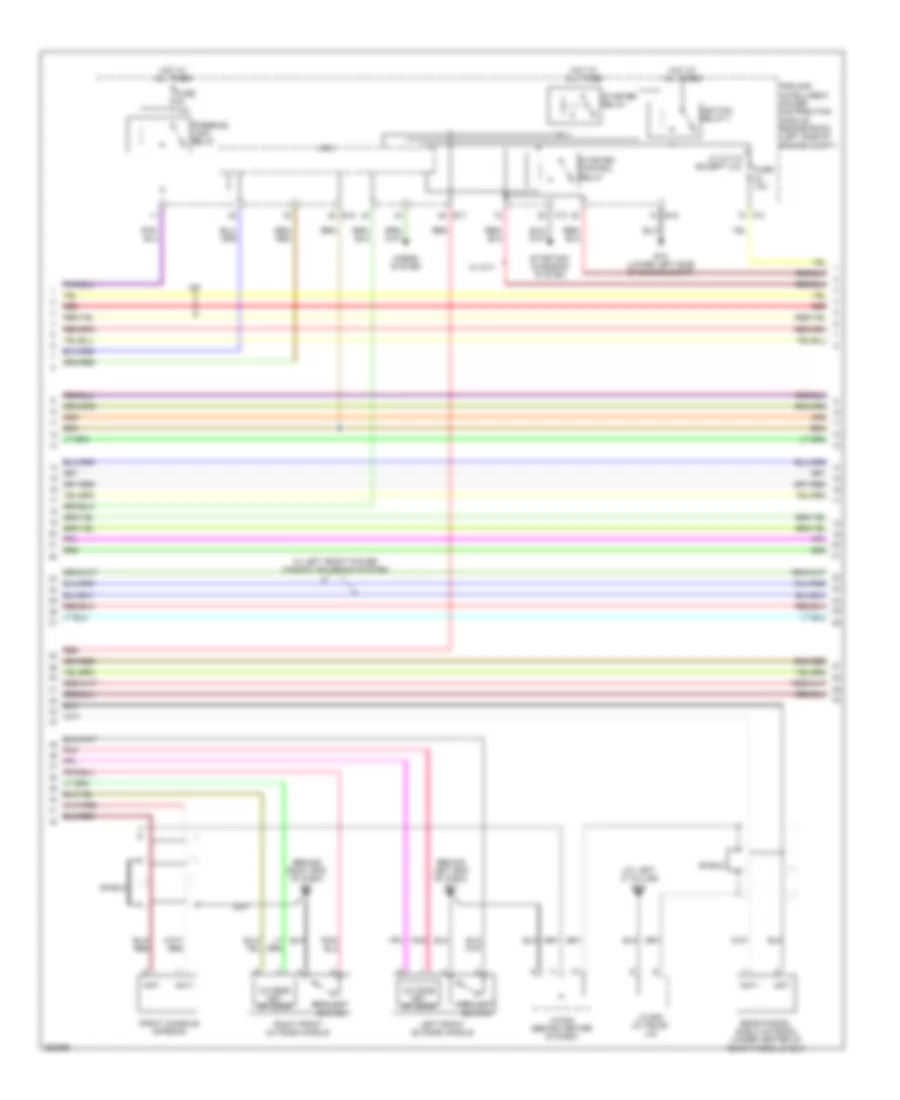 Anti-theft Wiring Diagram (2 of 4) for Nissan Altima 2007