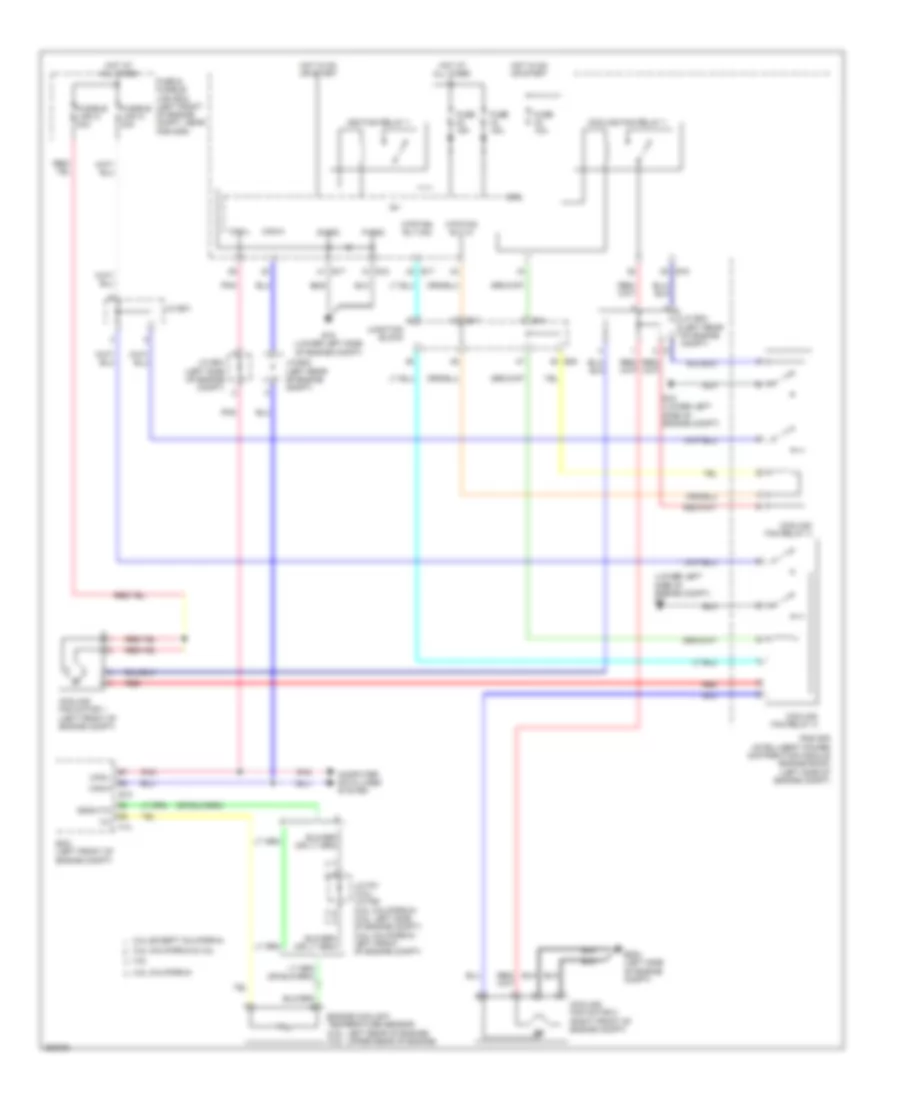 Cooling Fan Wiring Diagram for Nissan Altima 2007