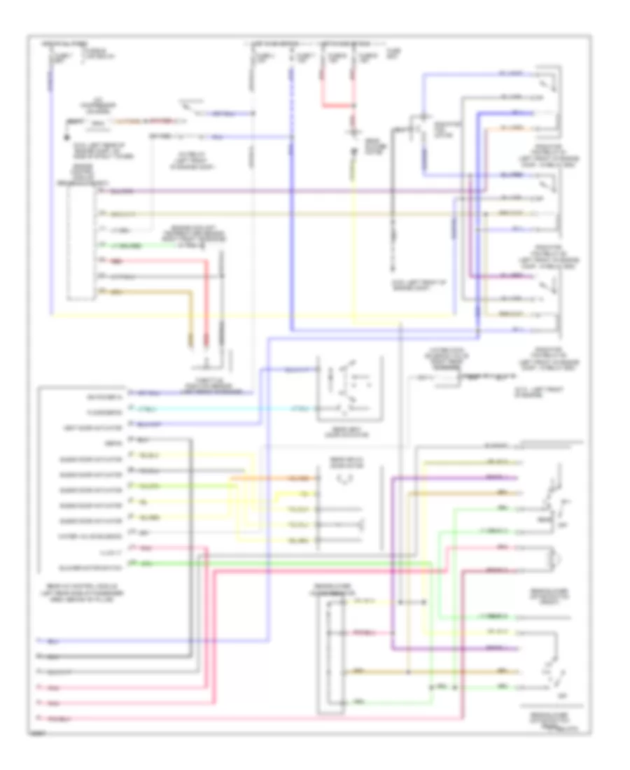 Air Conditioning Wiring Diagrams 2 of 2 for Nissan Quest GXE 1995