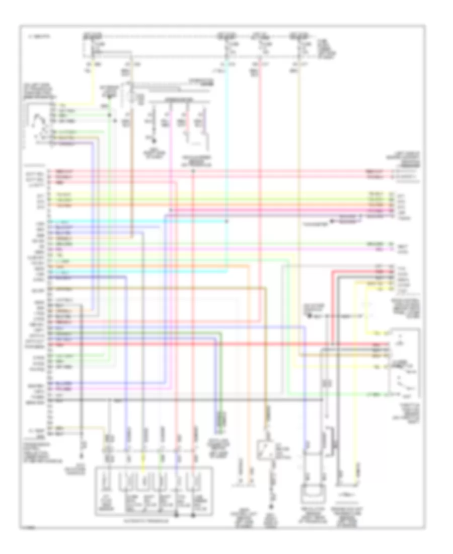 A T Wiring Diagram for Nissan Altima XE 2000