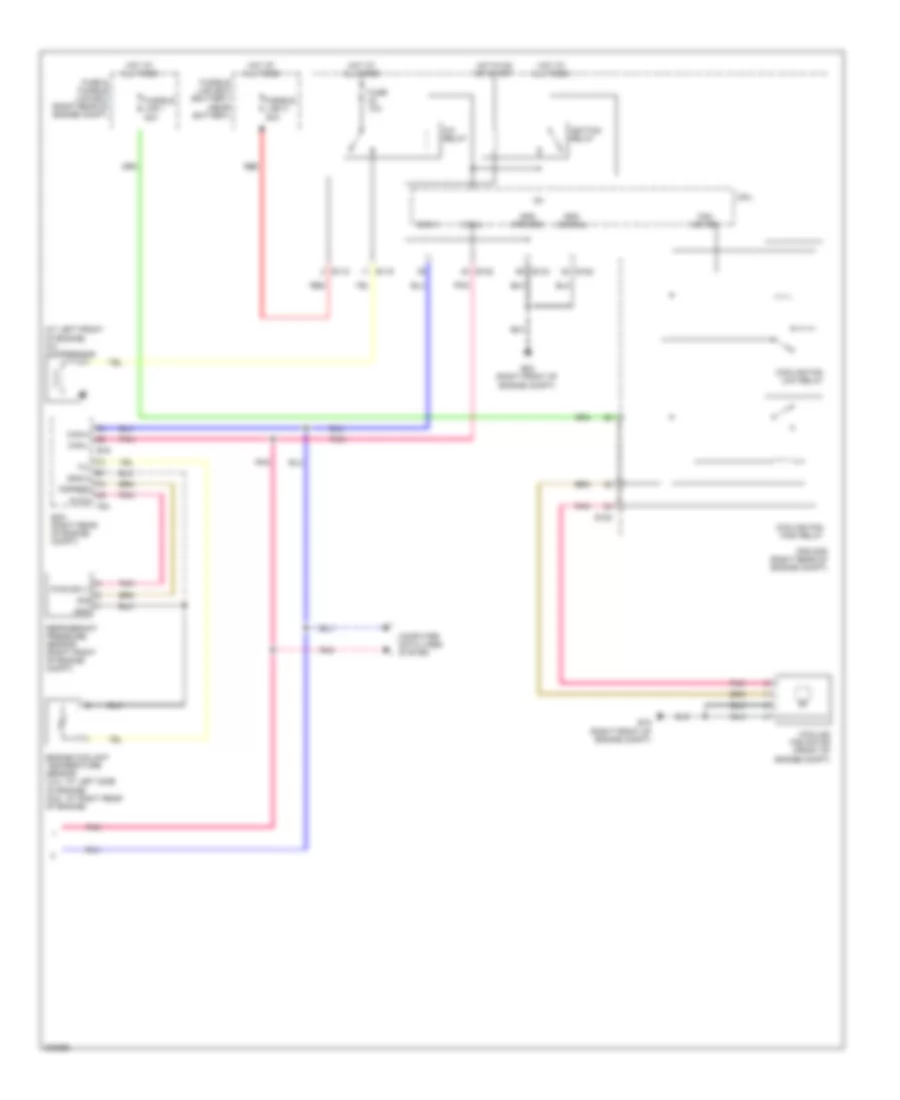 Manual AC Wiring Diagram (2 of 2) for Nissan Pathfinder LE 2009