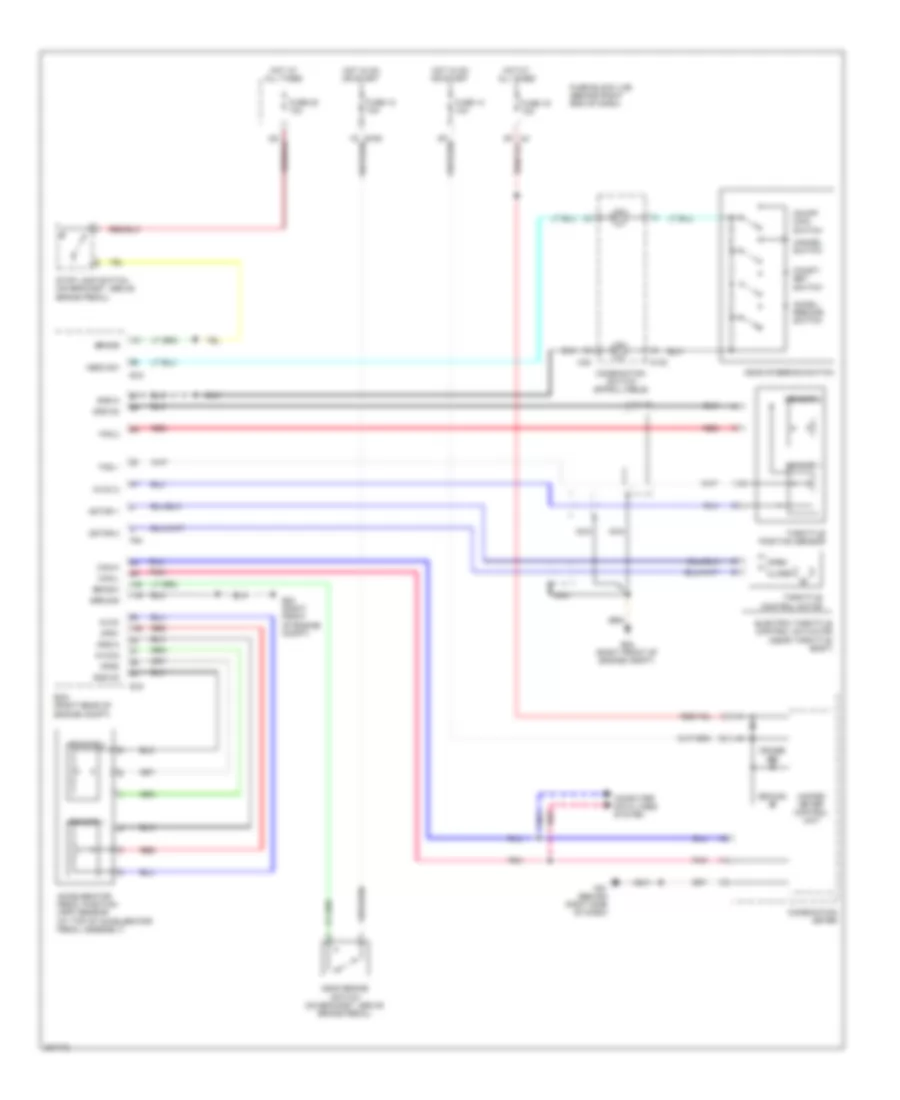 Cruise Control Wiring Diagram for Nissan Pathfinder LE 2009