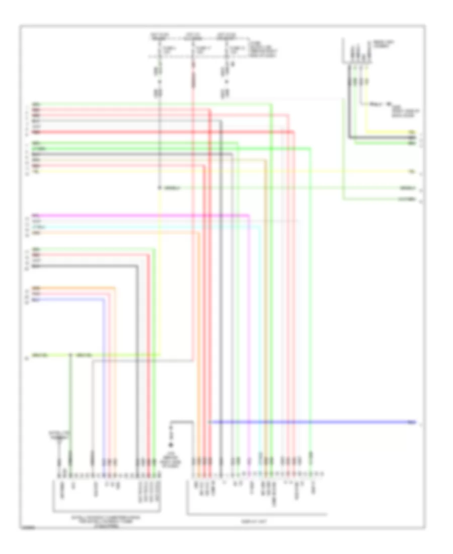 Mid Line Radio Wiring Diagram 2 of 3 for Nissan Pathfinder LE 2009