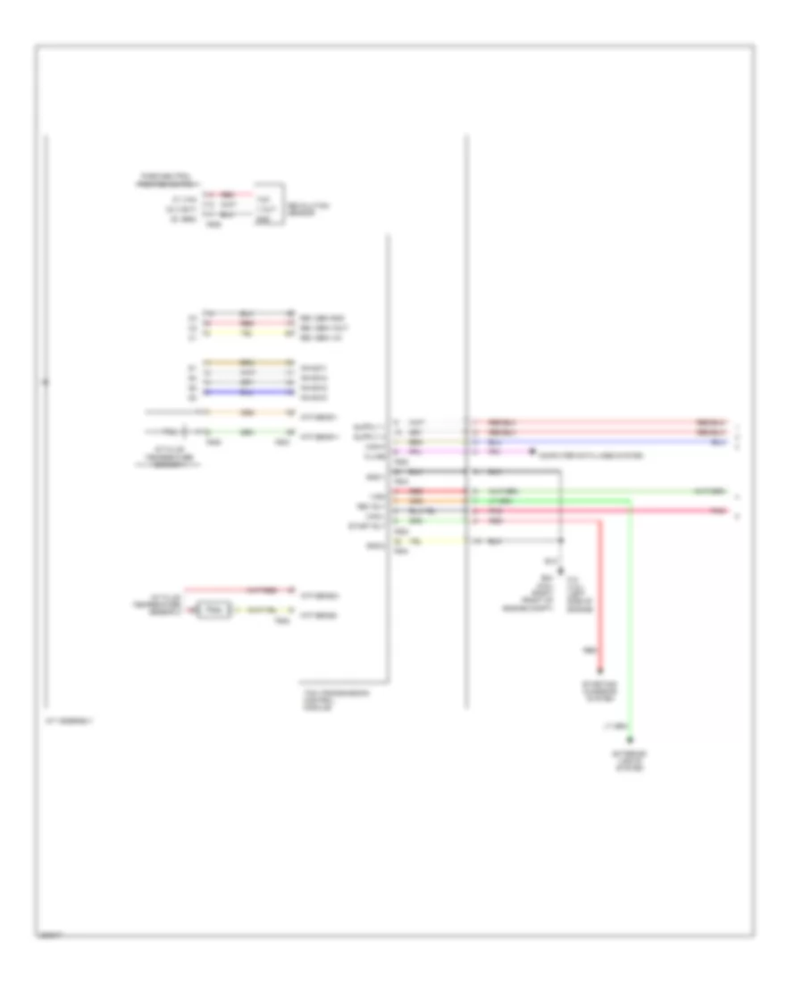 A T Wiring Diagram 1 of 2 for Nissan Pathfinder LE 2009