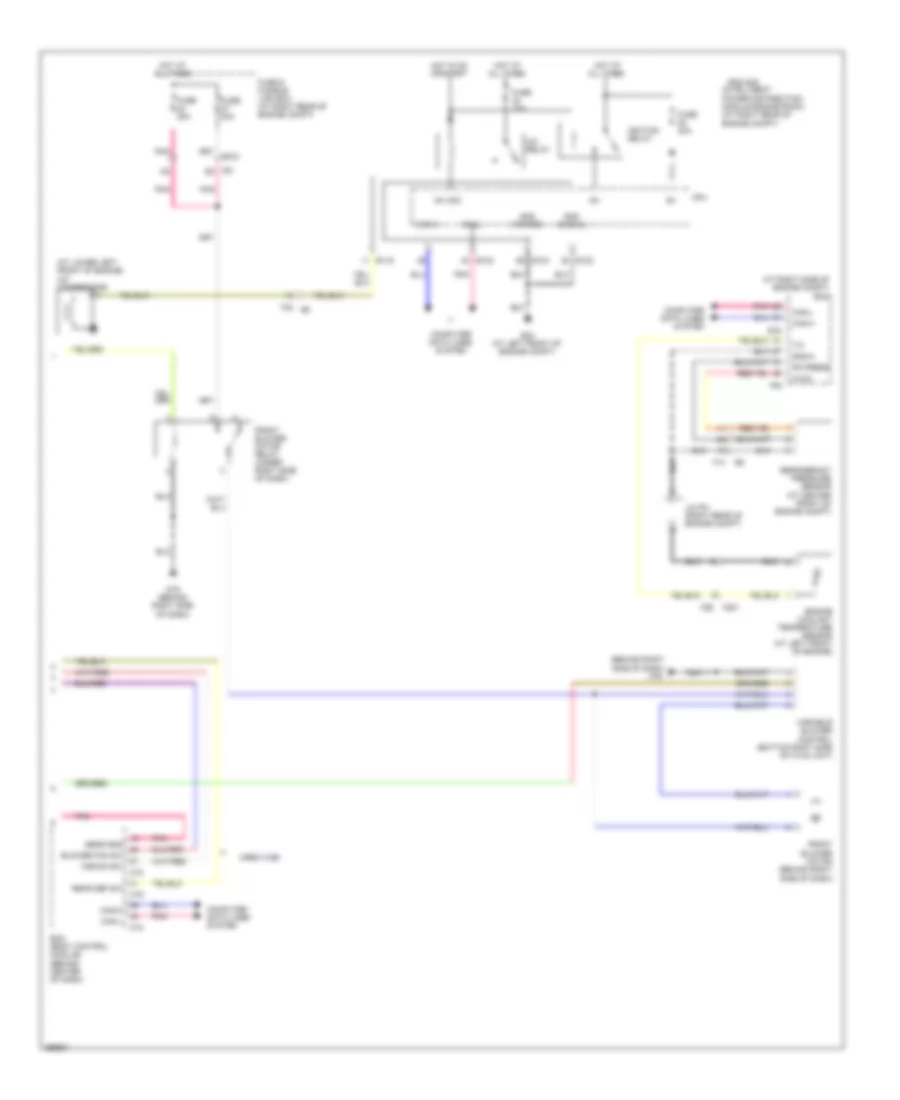 Automatic AC Wiring Diagram (2 of 2) for Nissan Titan SV 2013