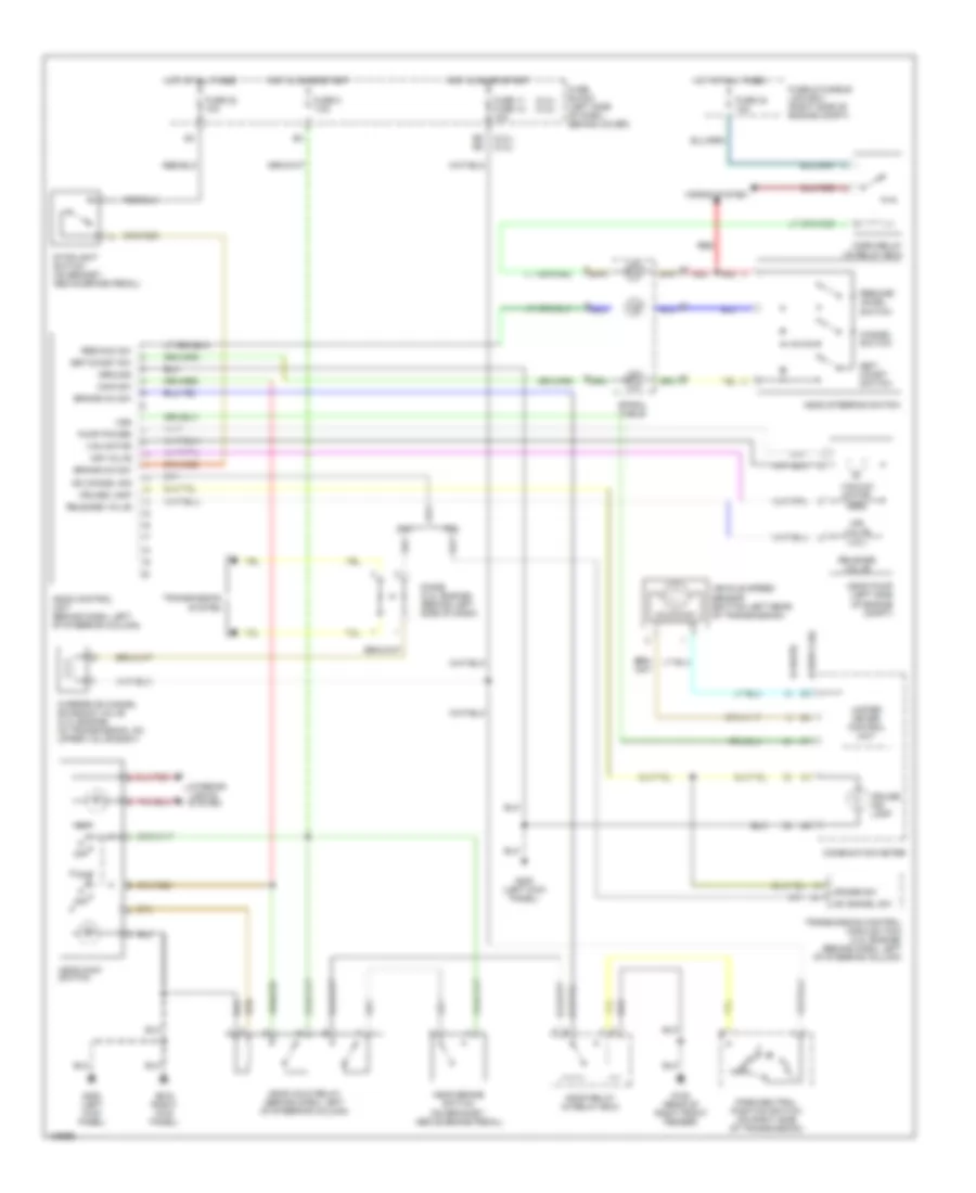 Cruise Control Wiring Diagram A T for Nissan Frontier Desert Runner SE 2000