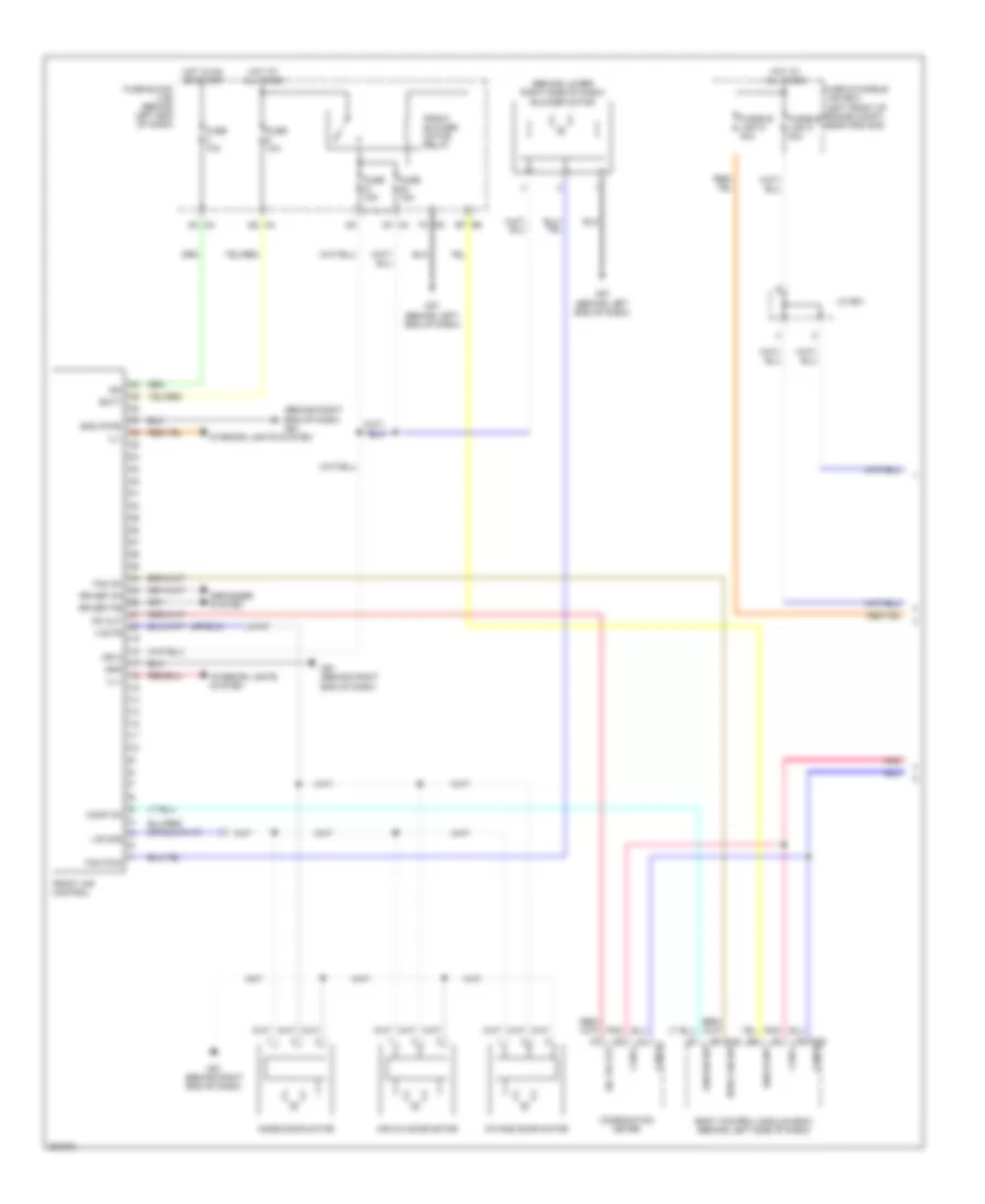 Manual A C Wiring Diagram 1 of 2 for Nissan Altima SE 2007