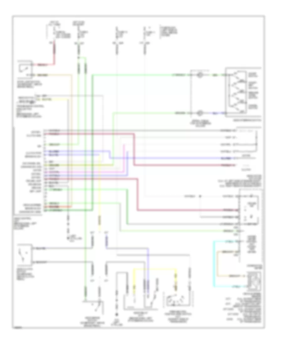 Cruise Control Wiring Diagram for Nissan Frontier SE 2004