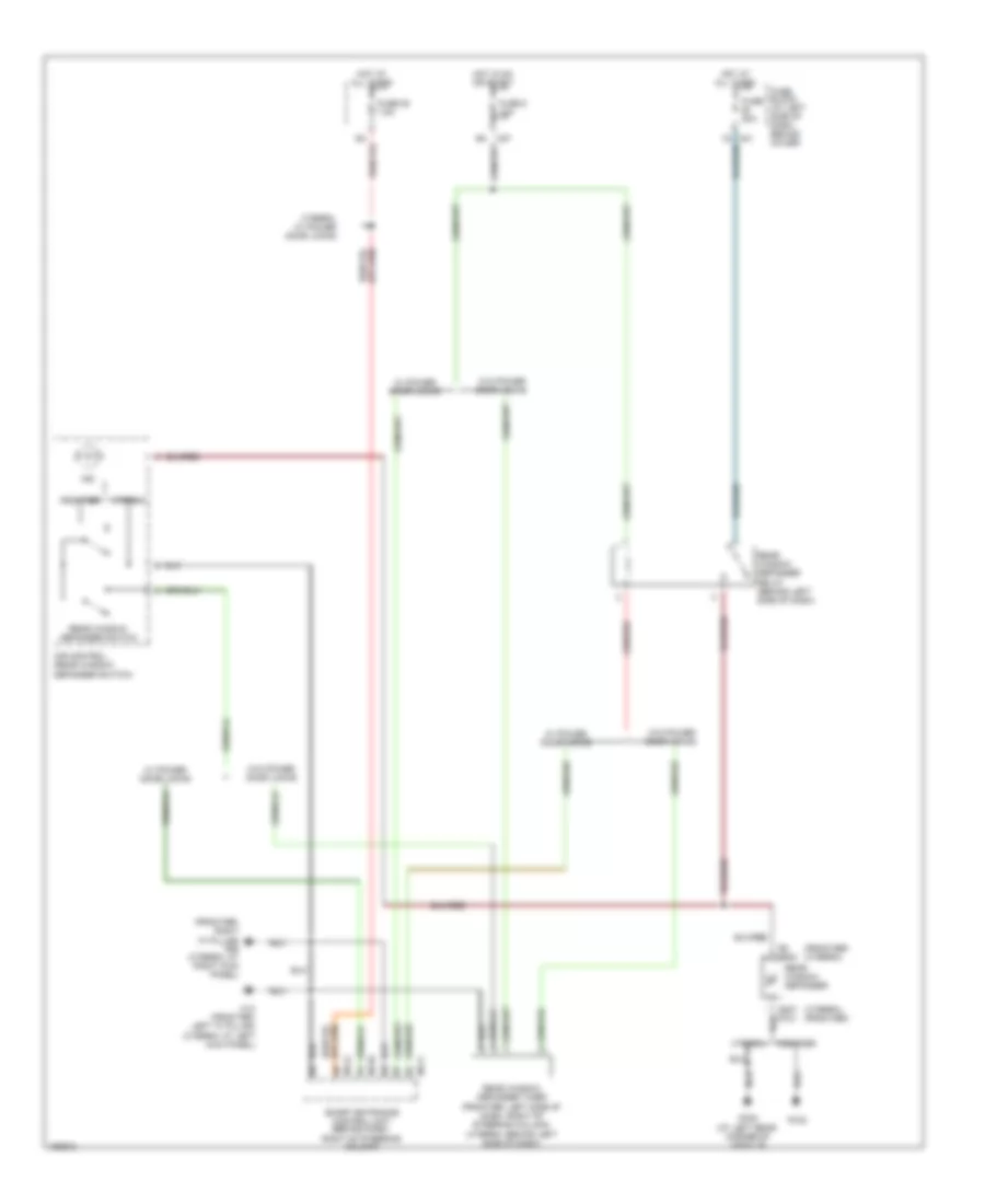 Defoggers Wiring Diagram for Nissan Frontier SE 2004