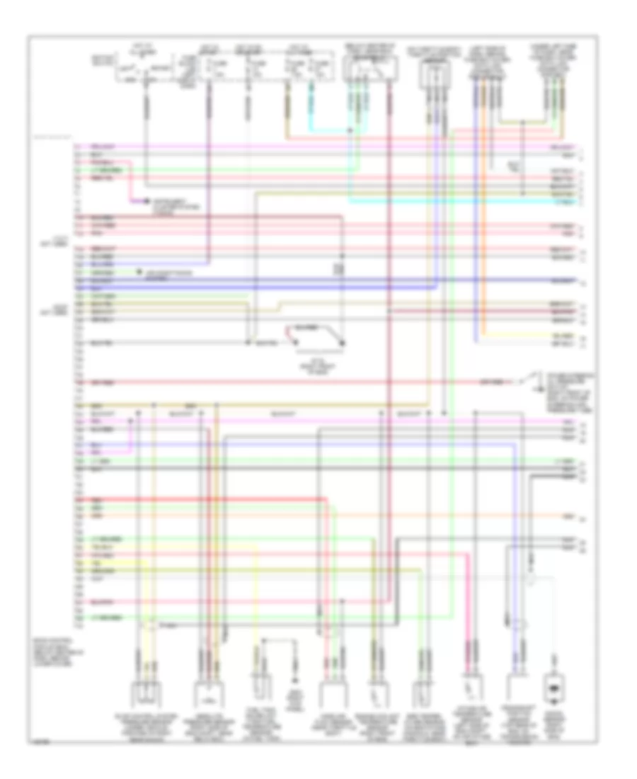 2 4L Engine Performance Wiring Diagrams 1 of 3 for Nissan Frontier SE 2000