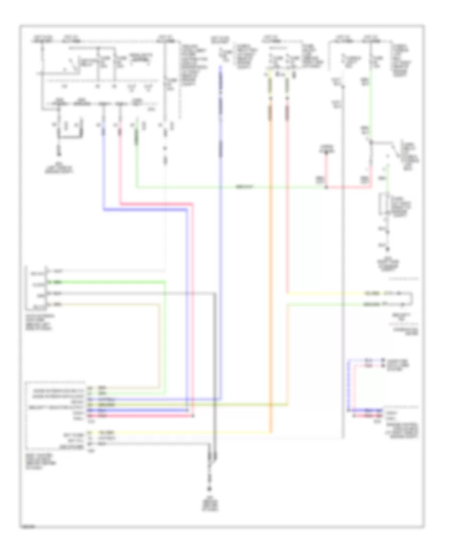 Immobilizer Wiring Diagram (NATS) for Nissan Armada LE 2007