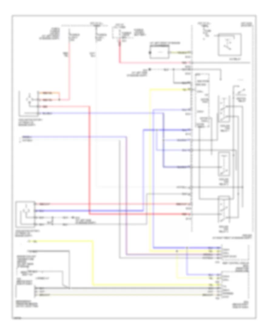 Automatic AC Wiring Diagram (2 of 2) for Nissan Maxima SE 2004