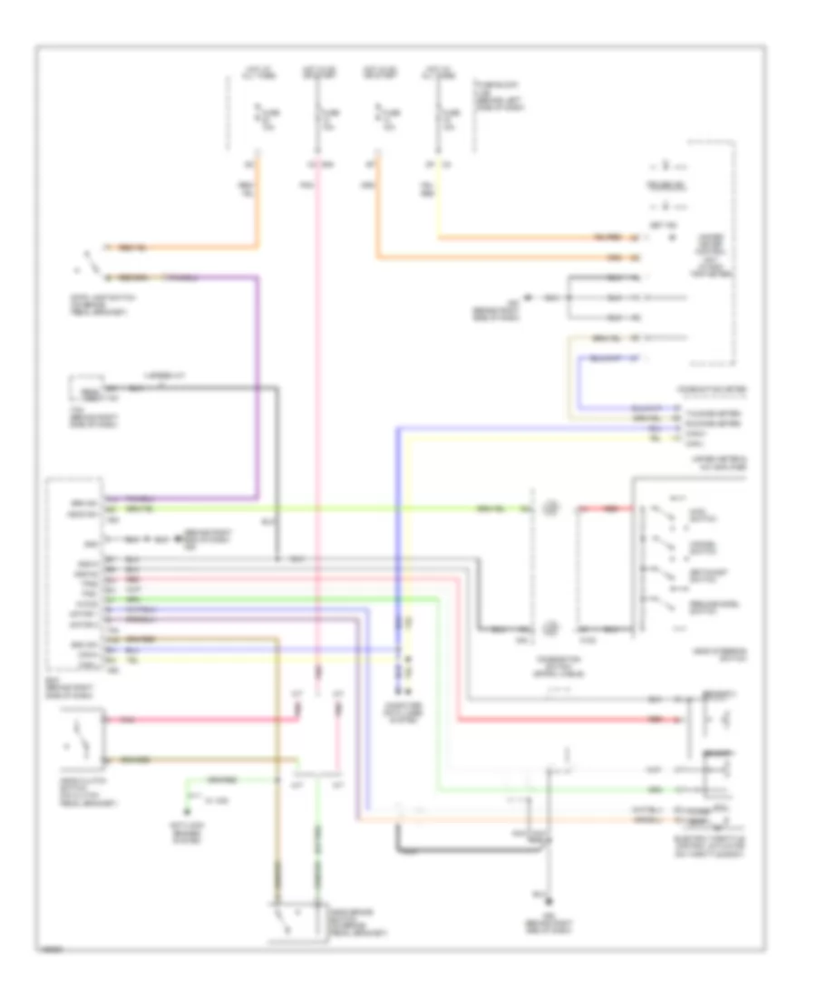 Cruise Control Wiring Diagram for Nissan Maxima SE 2004