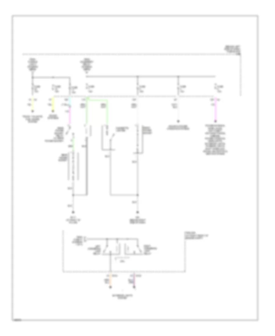 Power Distribution Wiring Diagram 3 of 3 for Nissan Maxima SE 2004