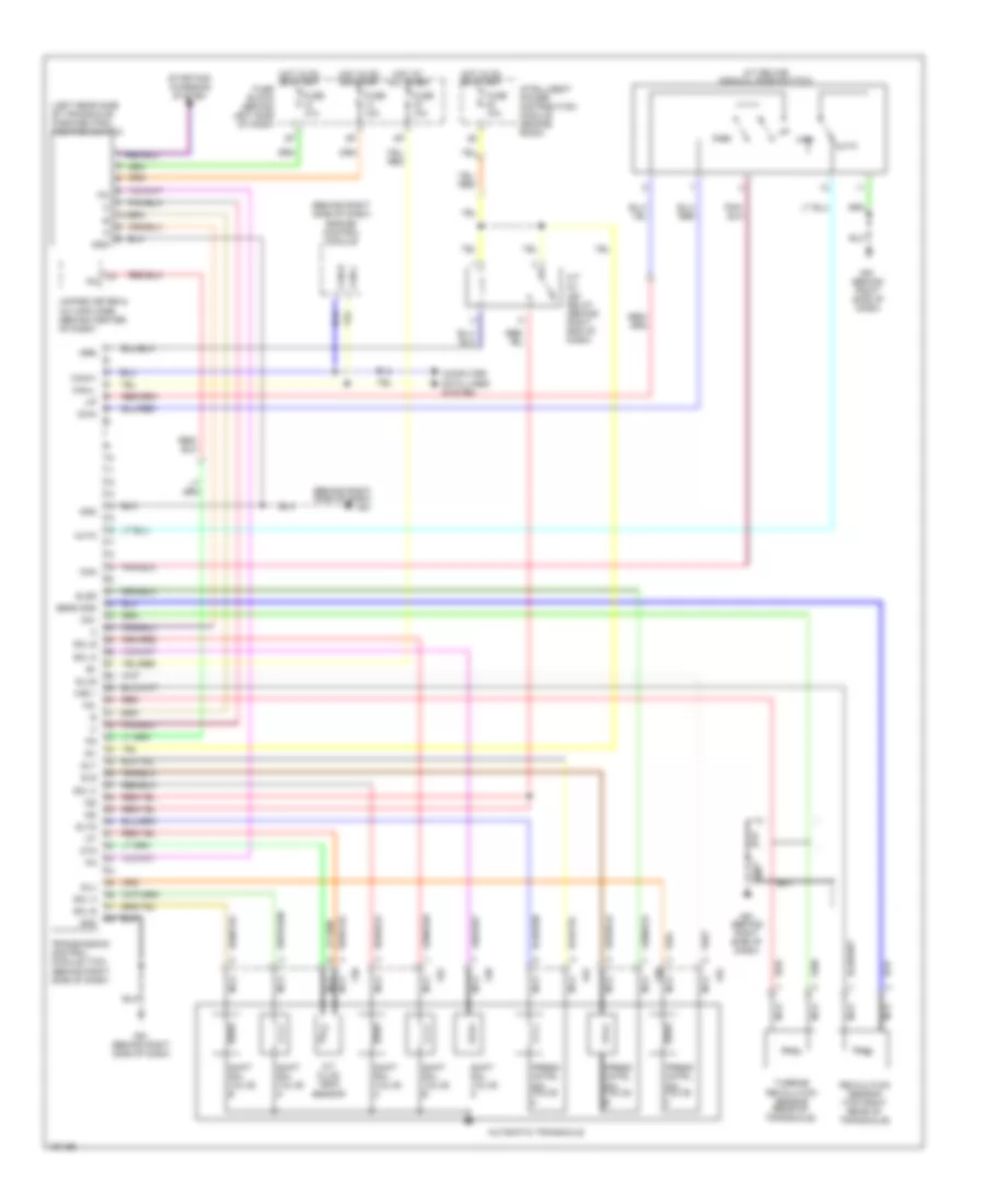 A T Wiring Diagram 5 Speed A T for Nissan Maxima SE 2004