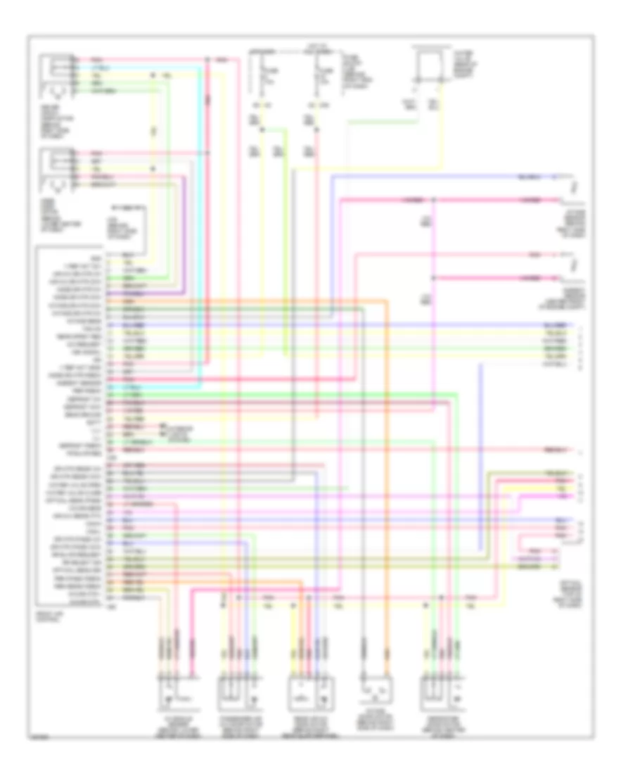 Automatic A C Wiring Diagram with Navigation 1 of 3 for Nissan Armada SE 2007