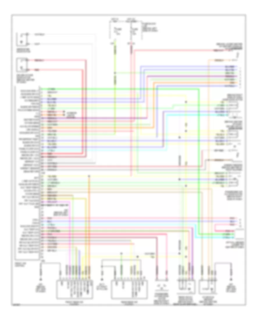 Automatic A C Wiring Diagram 1 of 3 for Nissan Quest S 2009