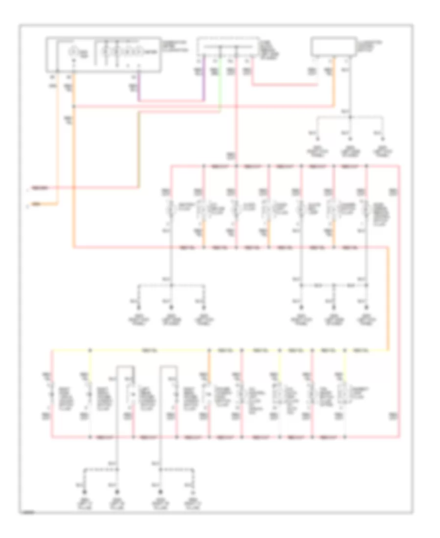 Instrument Illumination Wiring Diagram 2 of 2 for Nissan Maxima GXE 2000