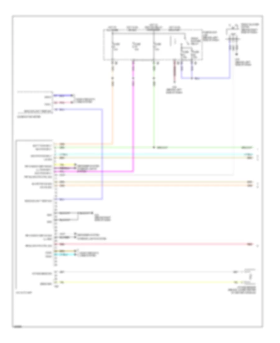 Manual A C Wiring Diagram 1 of 3 for Nissan Quest LE 2011