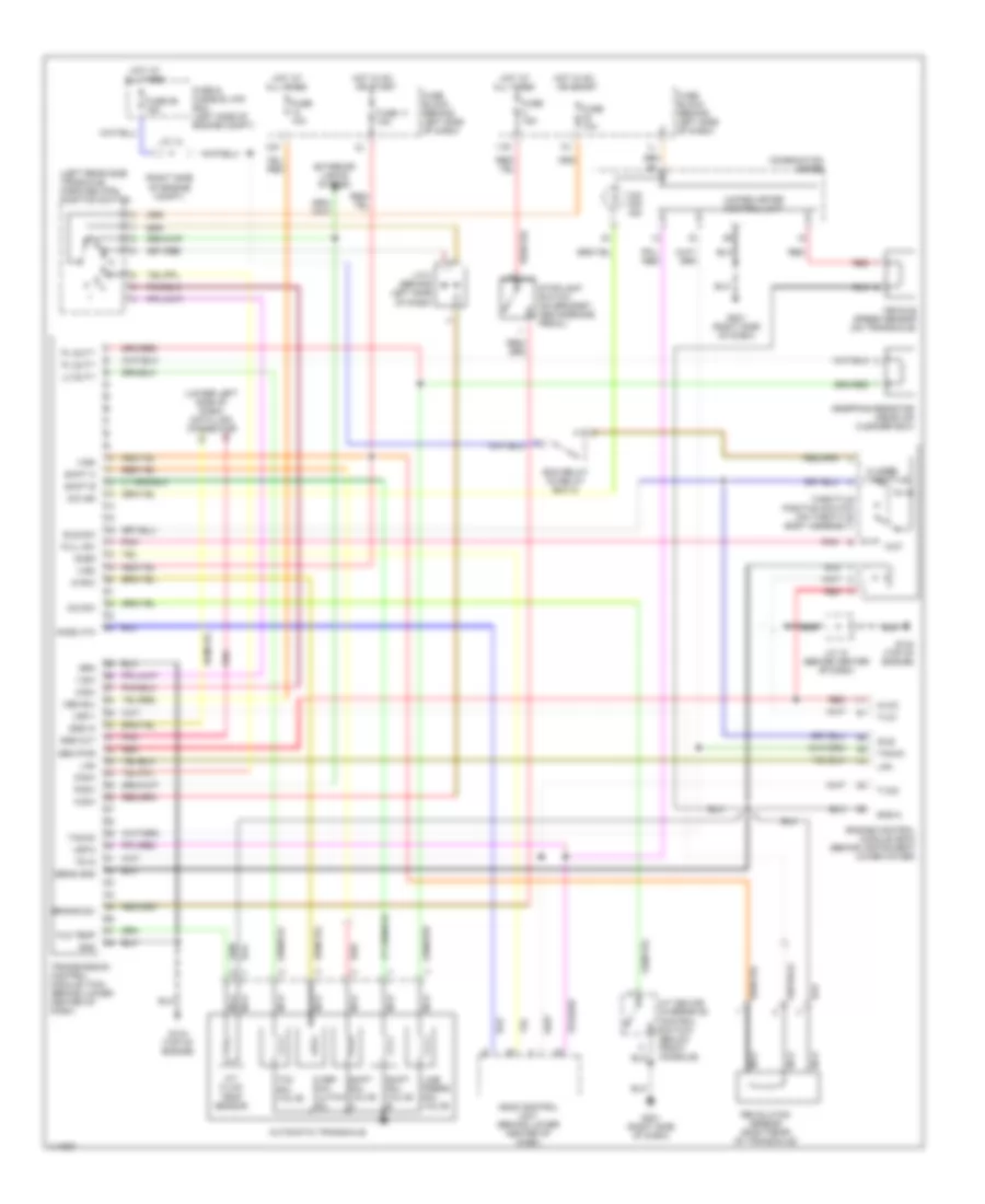 Transmission Wiring Diagram for Nissan Maxima SE 2000
