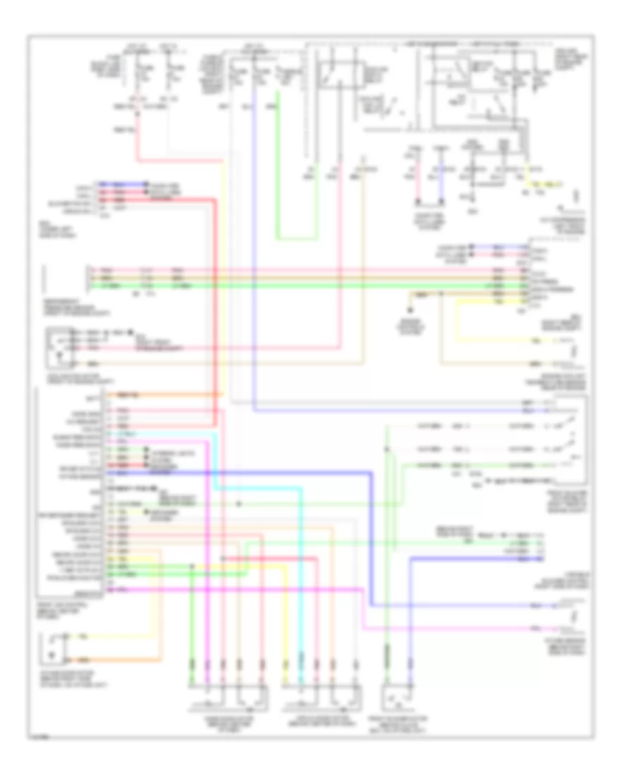 Manual A C Wiring Diagram Early Production for Nissan Xterra S 2013