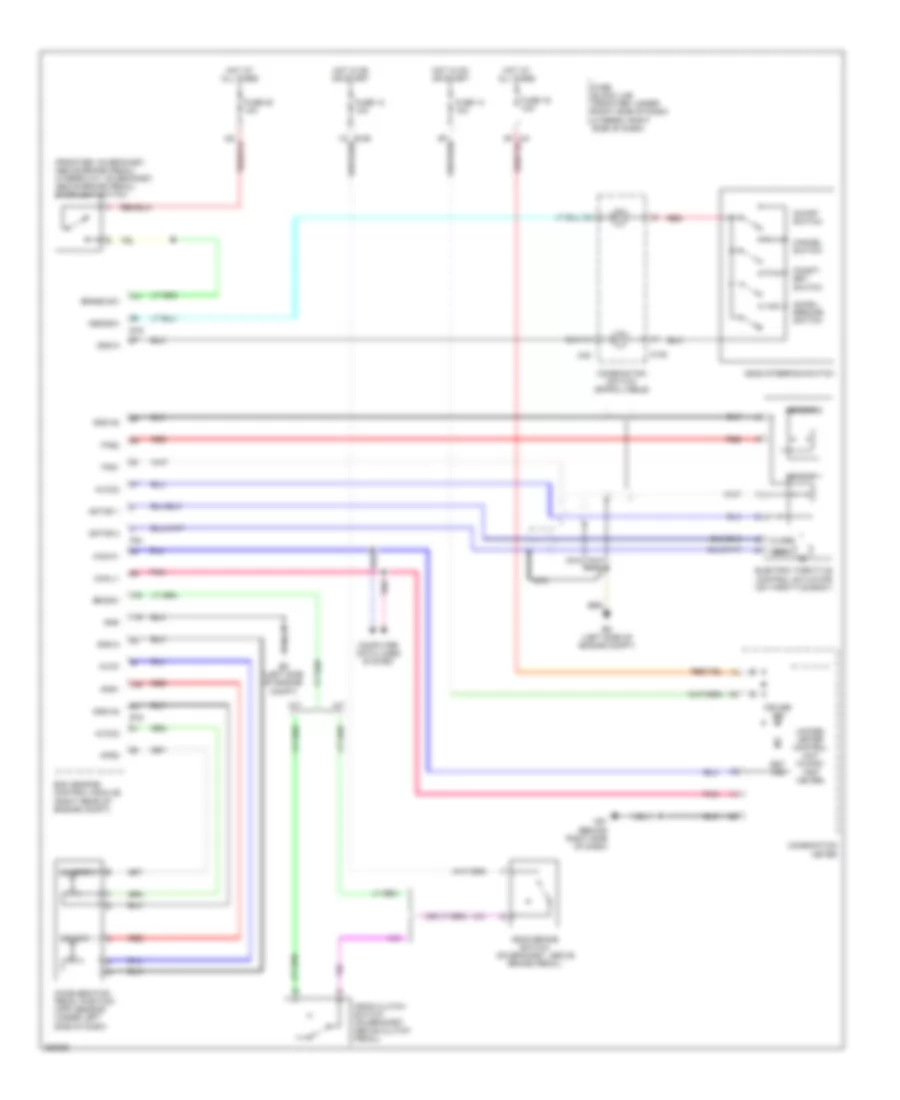 Cruise Control Wiring Diagram for Nissan Frontier Nismo 2007