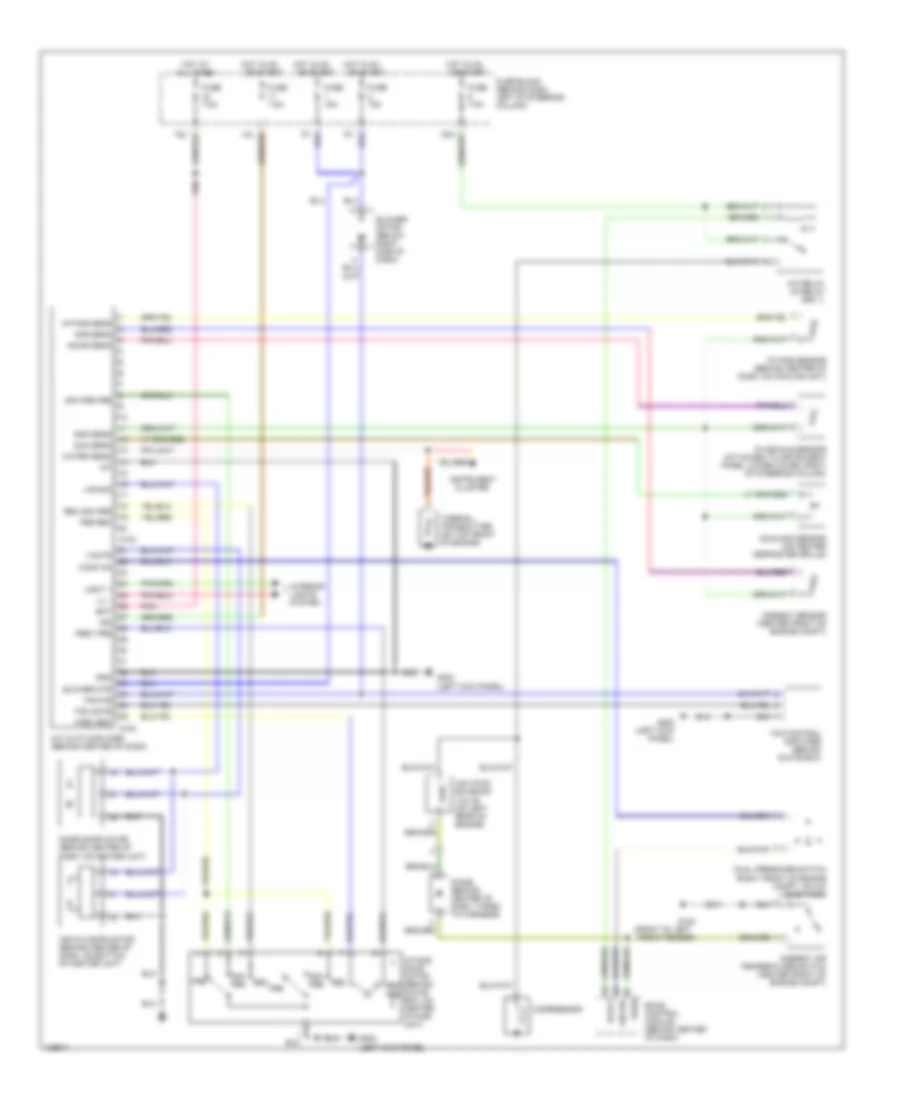 Automatic A C Wiring Diagram for Nissan Pathfinder LE 2000
