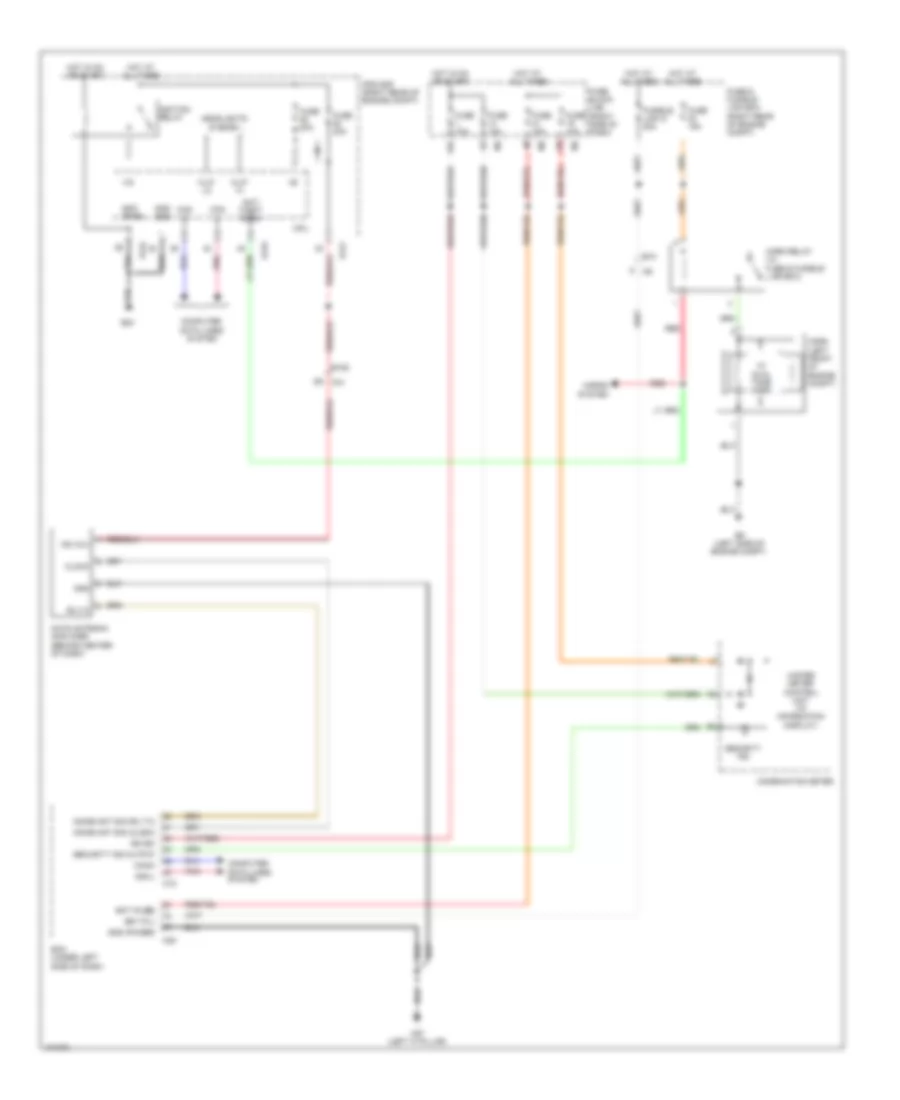 Immobilizer Wiring Diagram for Nissan Xterra X 2013