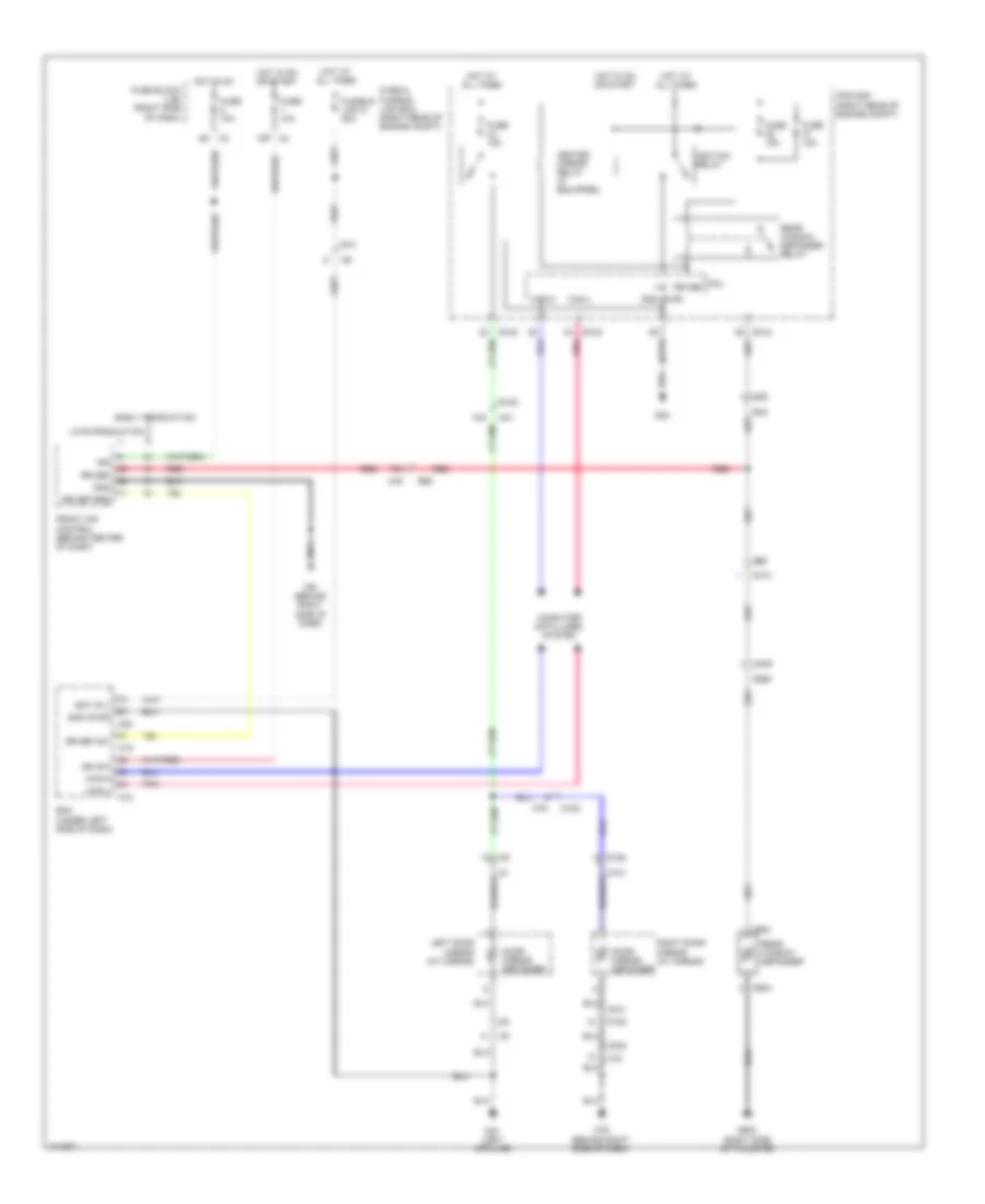 Defoggers Wiring Diagram for Nissan Xterra X 2013