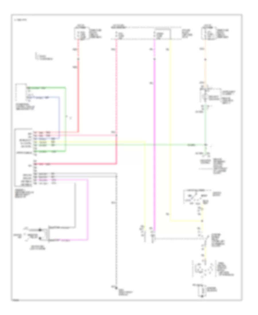 Pass Key Wiring Diagram for Oldsmobile Aurora 1995