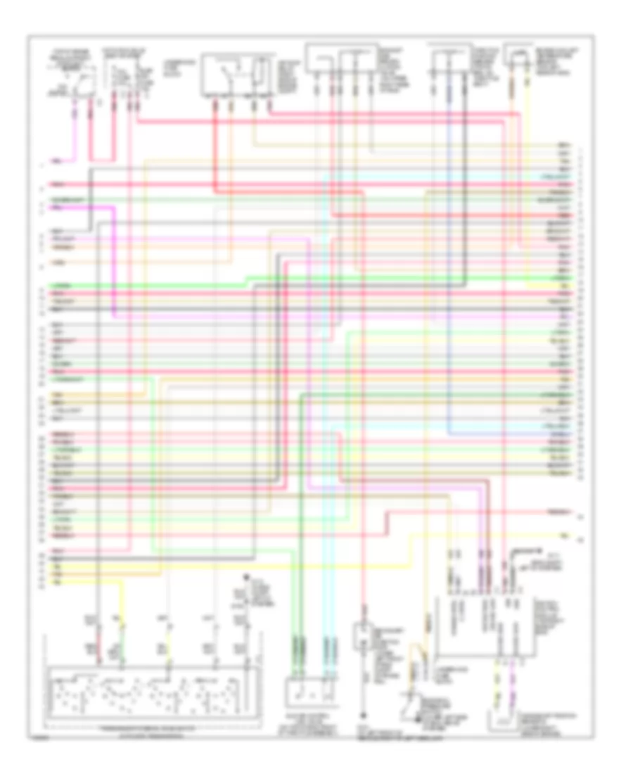 3.4L VIN E, Engine Performance Wiring Diagram (3 of 4) for Oldsmobile Silhouette GL 2003