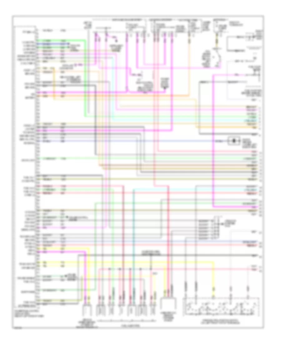 3.4L VIN E, Engine Performance Wiring Diagram (1 of 3) for Oldsmobile Alero GLS 2004