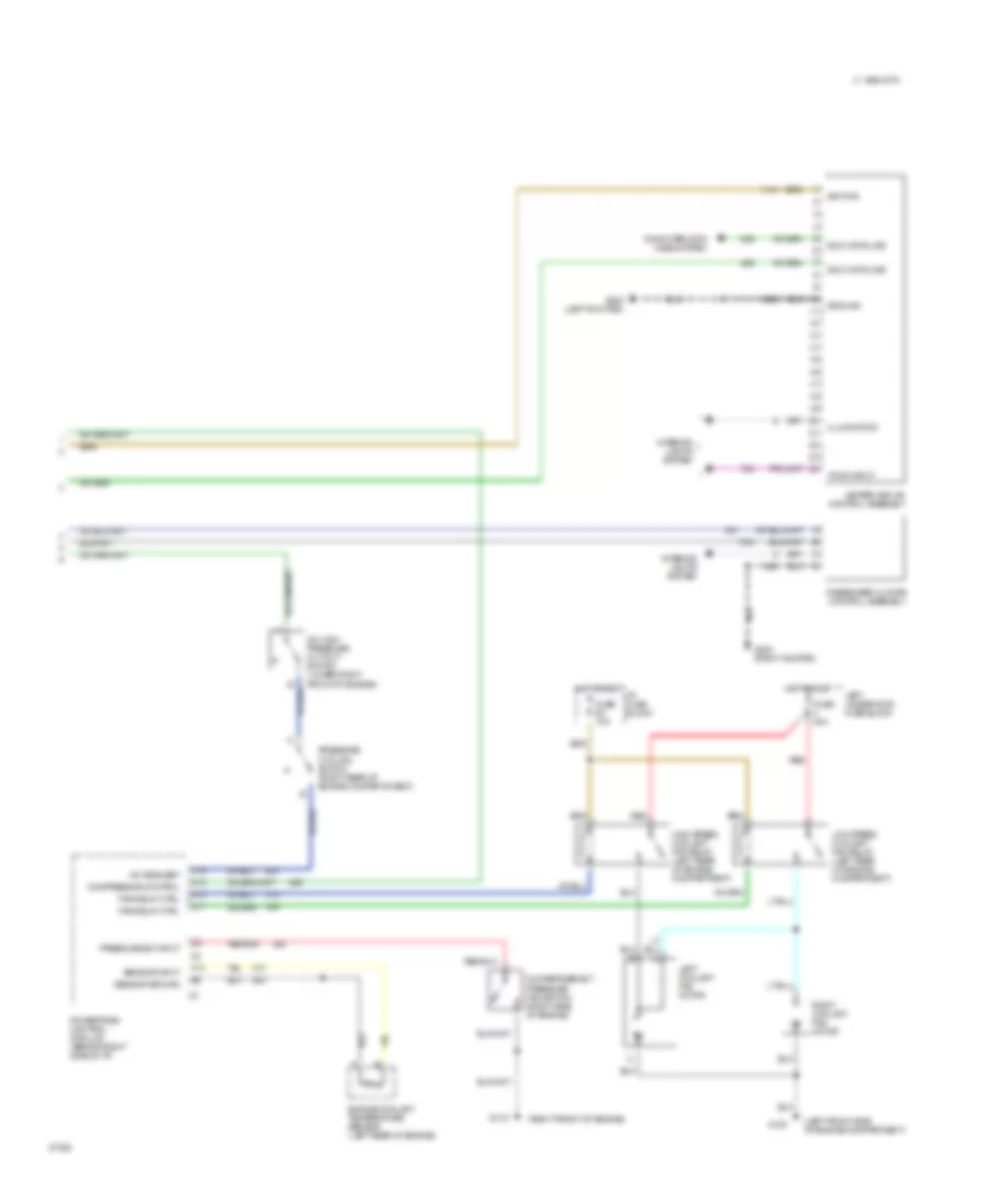 AC Wiring Diagram, Auto AC (2 of 2) for Oldsmobile Eighty-Eight Royale LS 1995