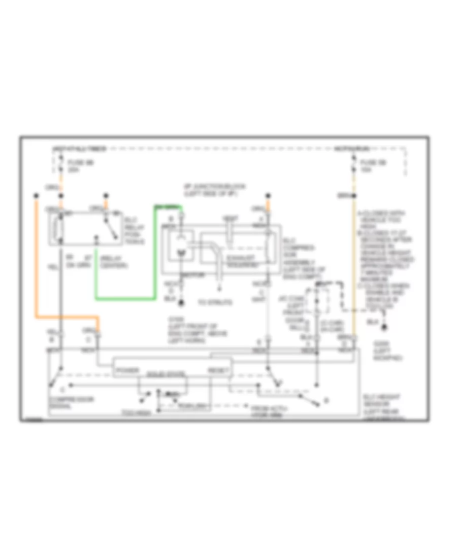 Electronic Level Control for Oldsmobile Eighty Eight Royale LS 1995