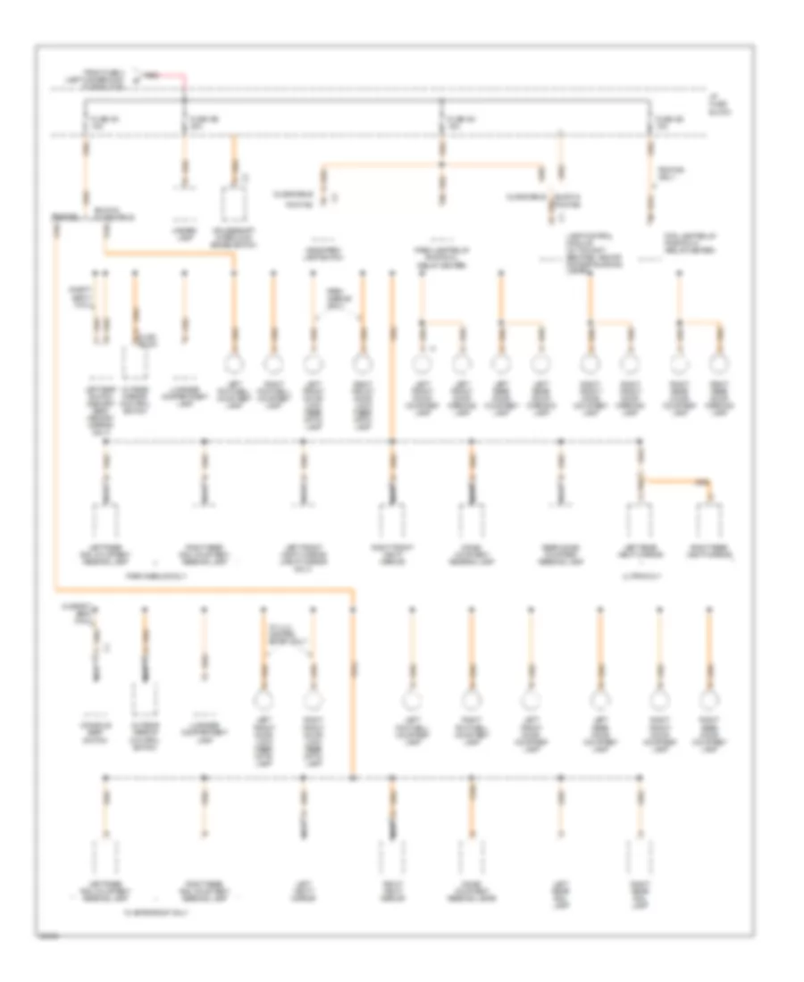 Power Distribution Wiring Diagram 3 of 6 for Oldsmobile Eighty Eight Royale LS 1995