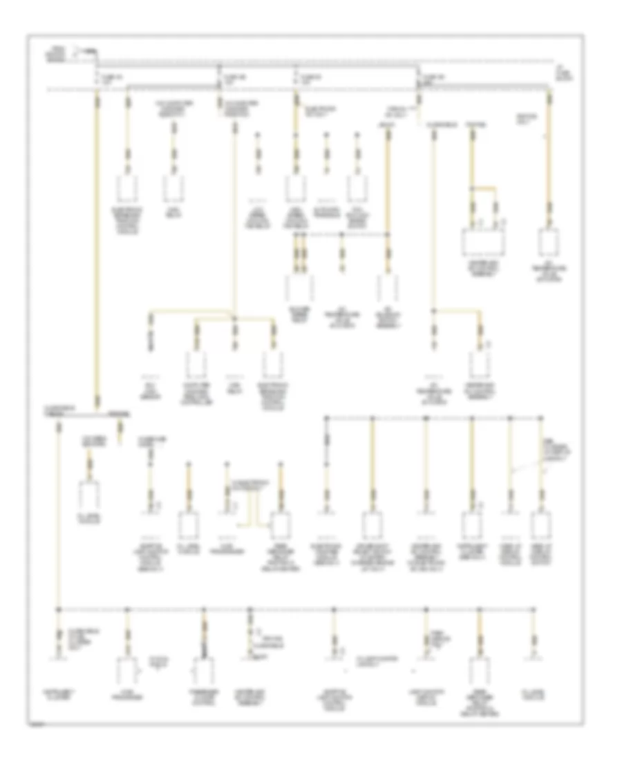 Power Distribution Wiring Diagram 5 of 6 for Oldsmobile Eighty Eight Royale LS 1995