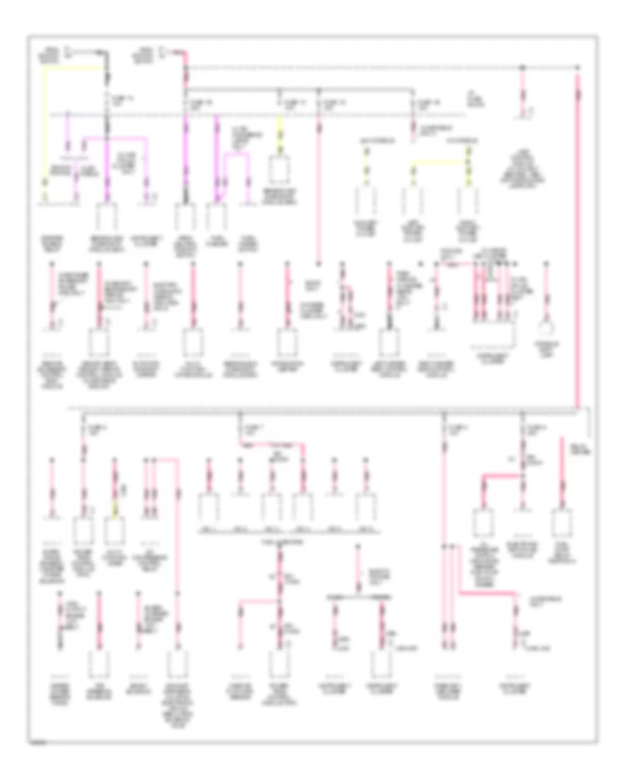 Power Distribution Wiring Diagram 6 of 6 for Oldsmobile Eighty Eight Royale LS 1995