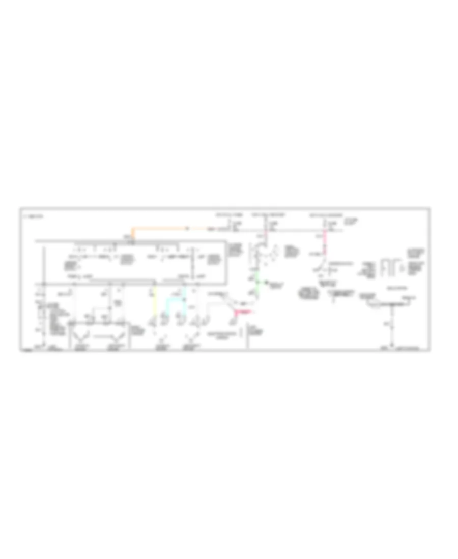 Power Mirror Wiring Diagram for Oldsmobile Eighty-Eight Royale LS 1995