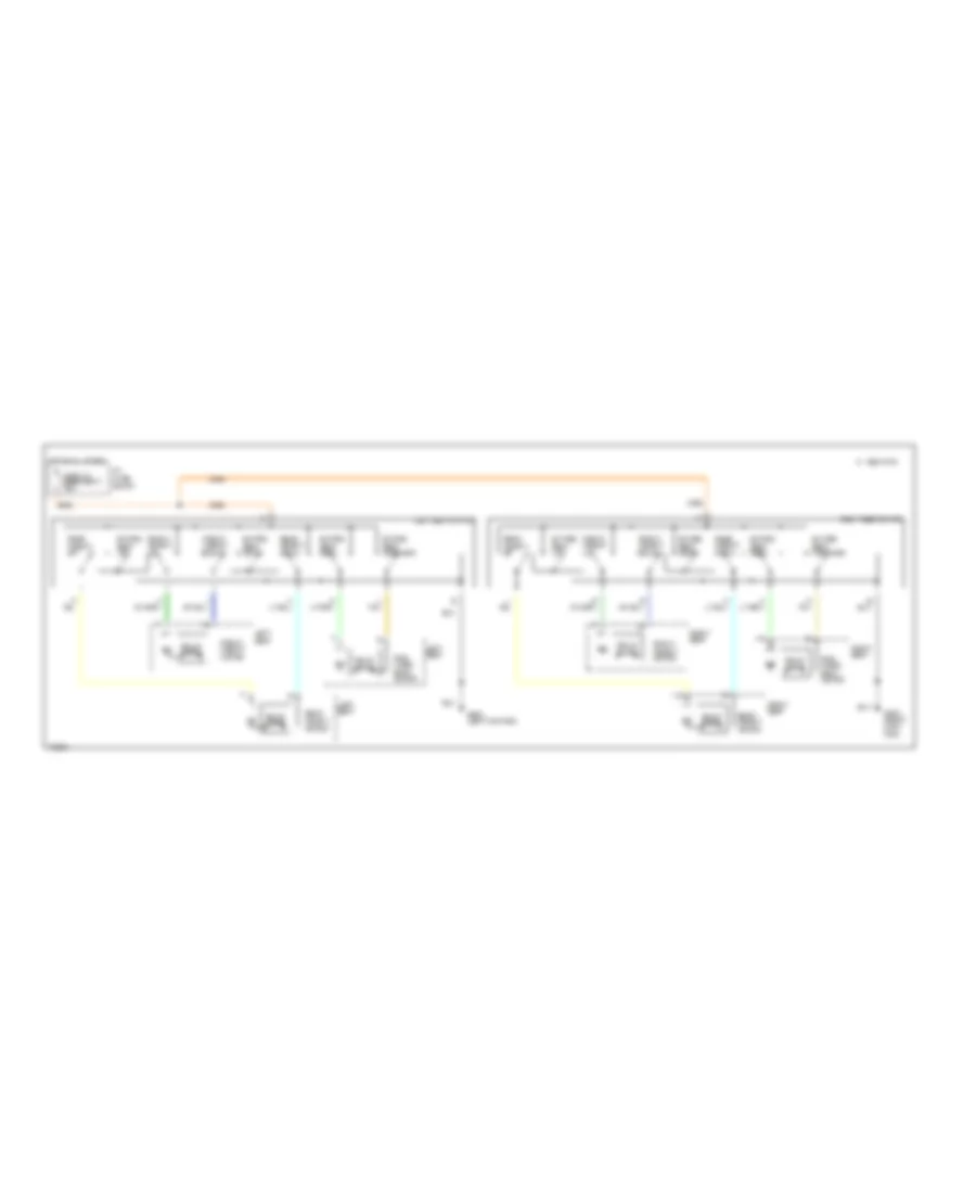 6 Way Power Seat Wiring Diagram for Oldsmobile Eighty Eight Royale LS 1995