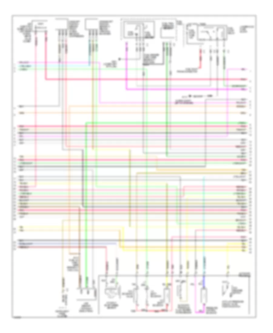 3.4L VIN E, Engine Performance Wiring Diagram (2 of 4) for Oldsmobile Silhouette GL 2004
