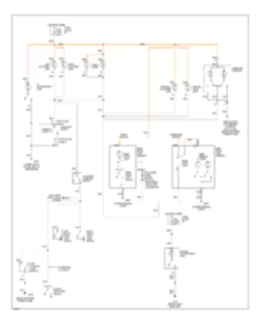 Courtesy Lamps Wiring Diagram for Oldsmobile Silhouette 1995
