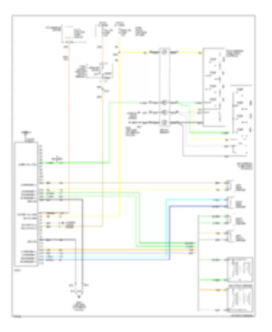 Radio Wiring Diagrams for Oldsmobile Achieva SL 1996