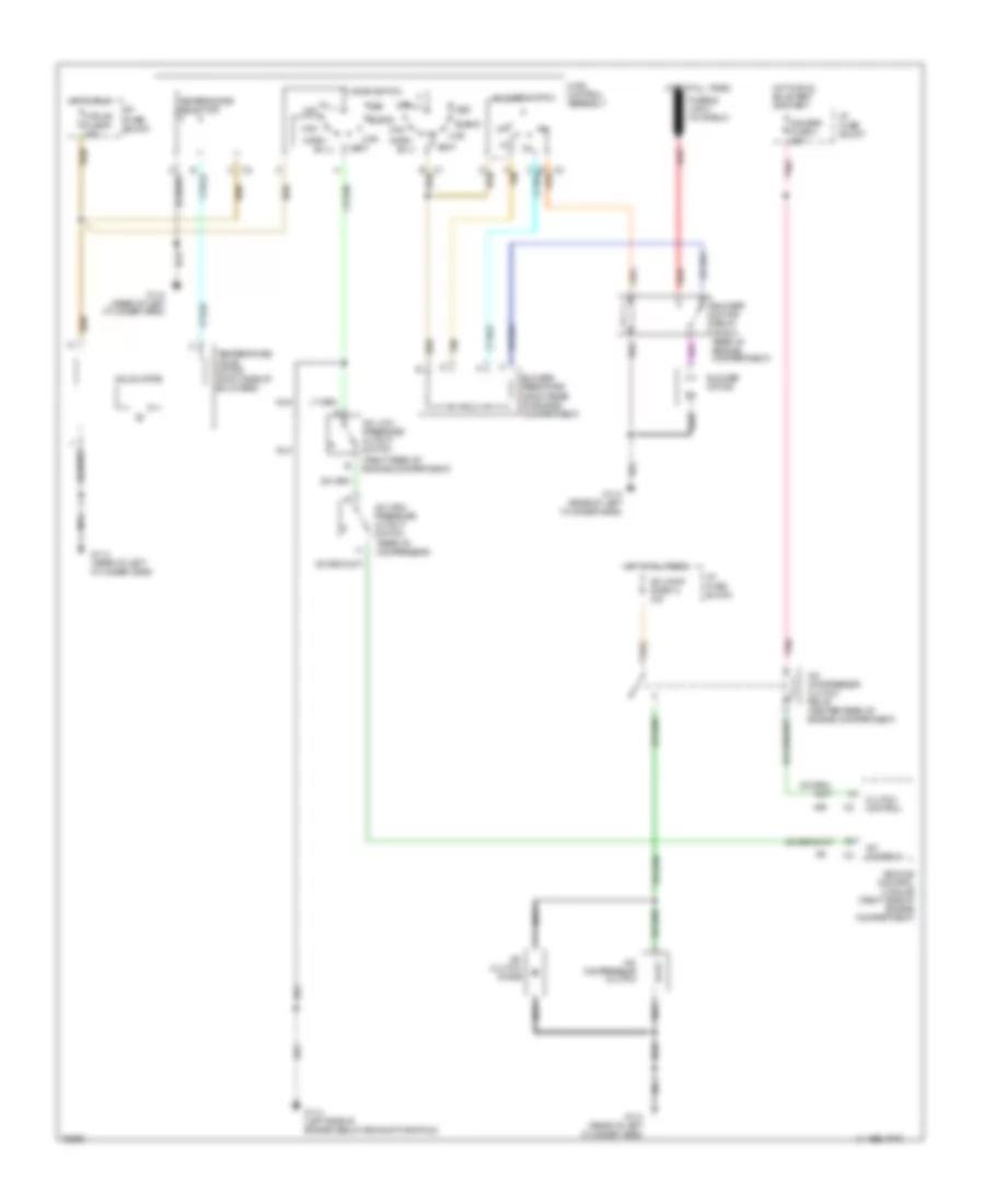 AC Wiring Diagram for Oldsmobile Bravada 1996