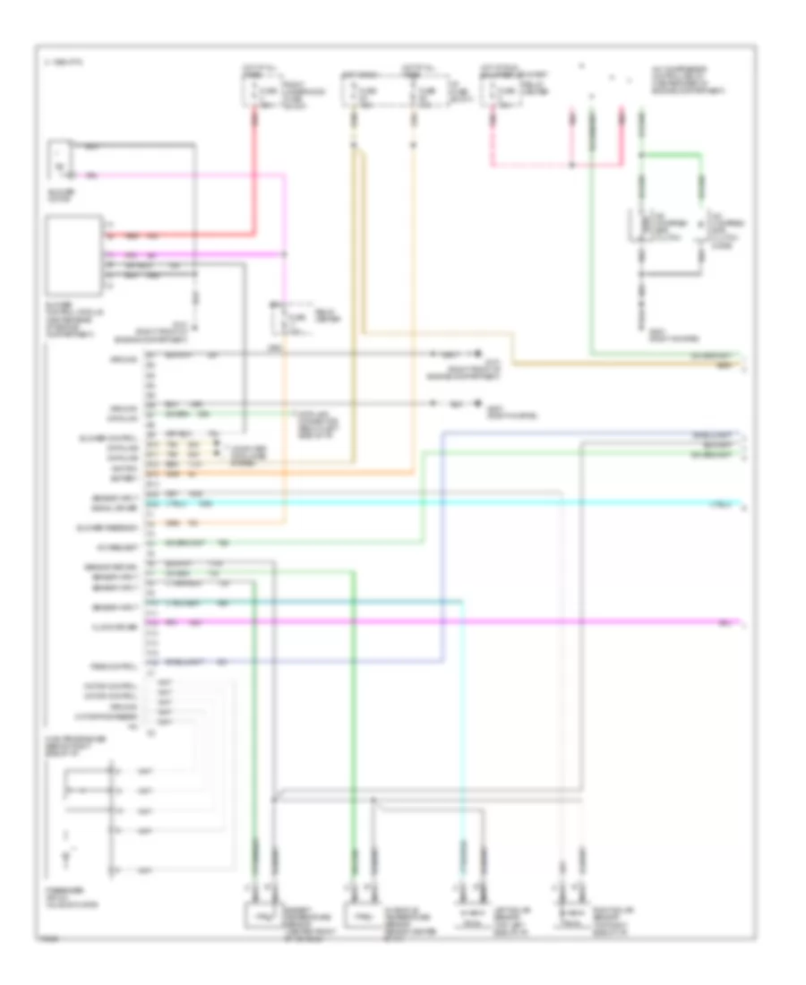 Air Conditioning Wiring Diagrams, Auto AC (1 of 2) for Oldsmobile Eighty-Eight LS 1996