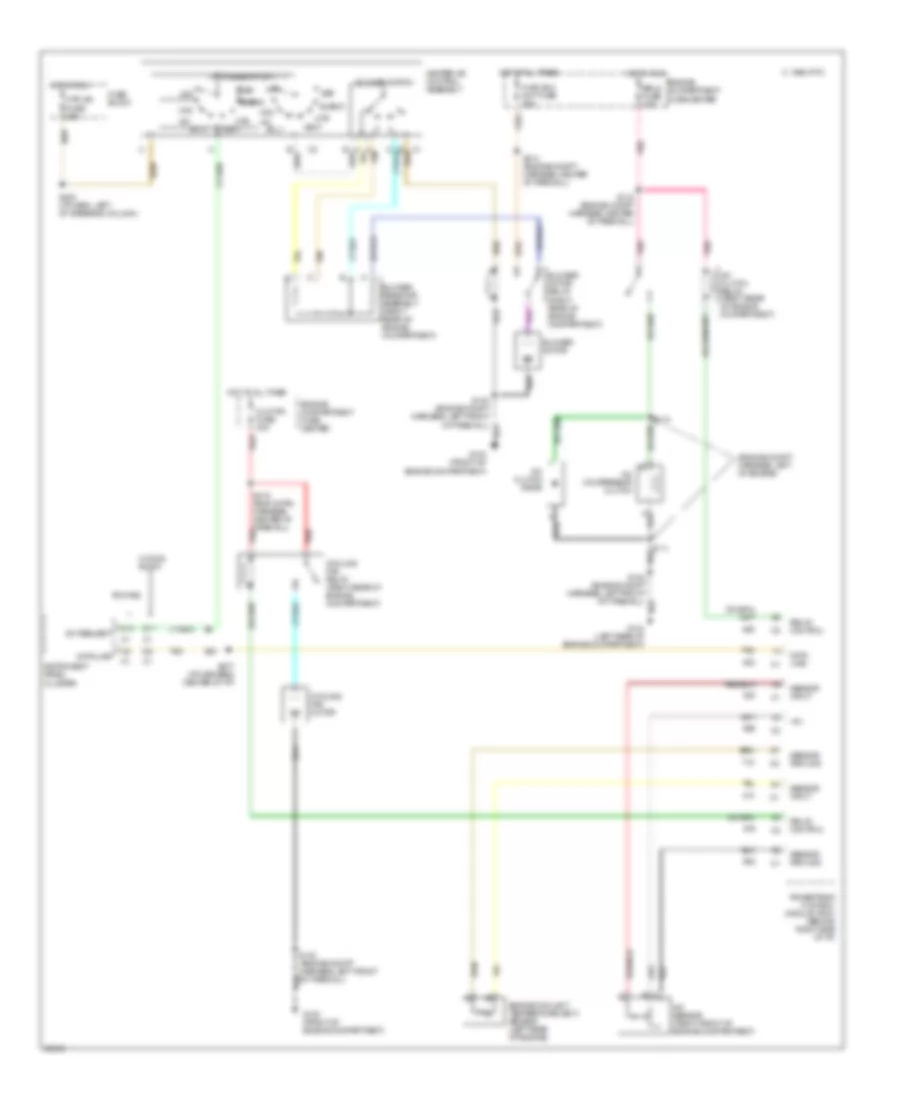 2 4L VIN T A C Wiring Diagram for Oldsmobile Achieva SL 1997
