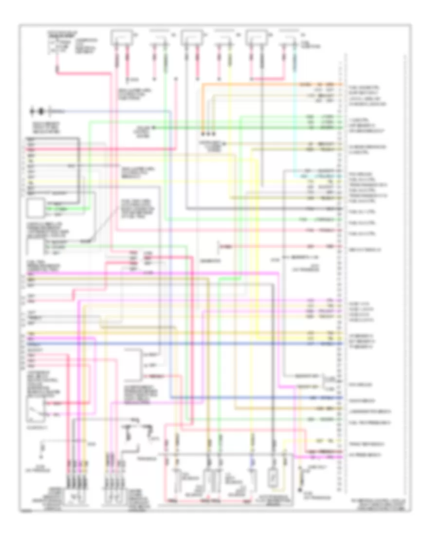 3 1L VIN M Engine Performance Wiring Diagrams 3 of 3 for Oldsmobile Cutlass Supreme SL 1997